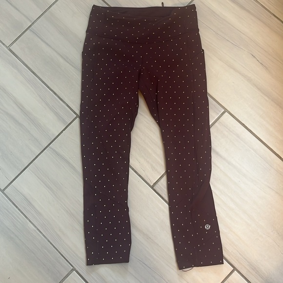 Lululemon Pace Rival Crop Leggings - Picture 1 of 3